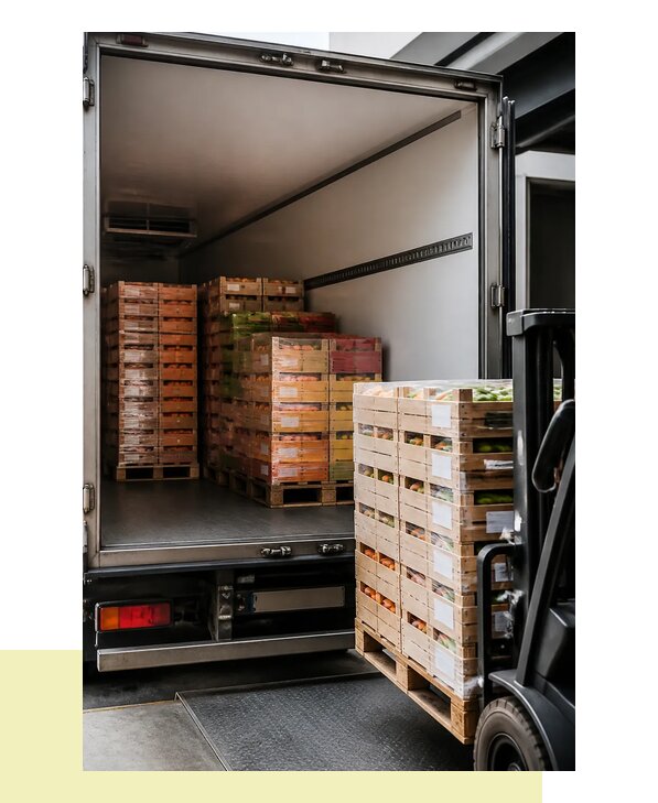 Перевозка сельхозпродукции на паллетах с доставкой в Саратов